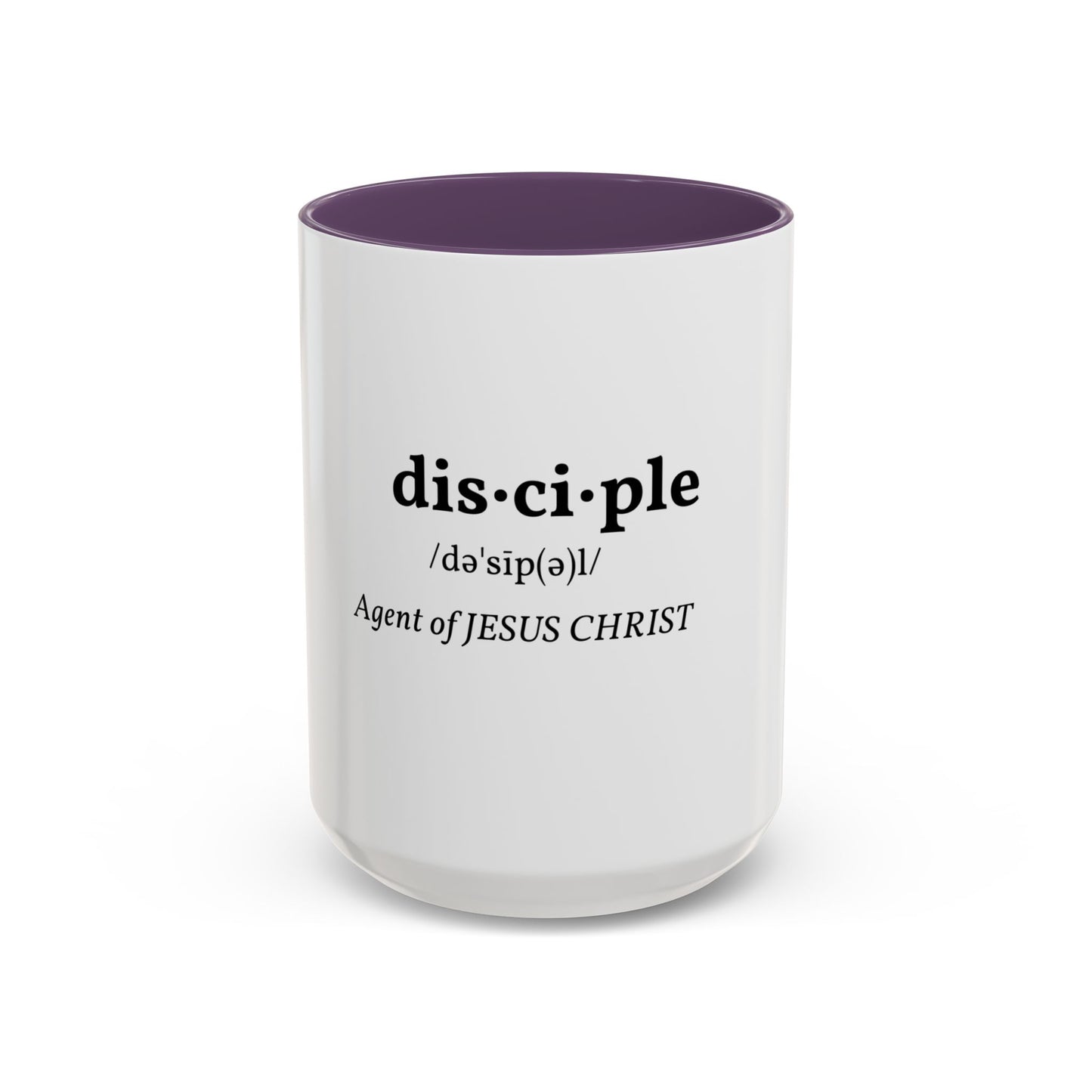 Disciple Coffee Mug - Agent of Jesus Christ - Inspirational Ceramic Mug for Faith and Encouragement