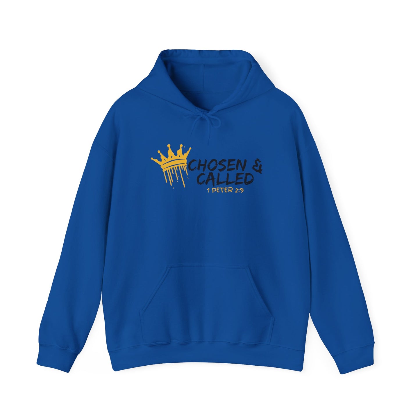 Chosen & Called Unisex Hooded Sweatshirt - Christian Apparel with Crown Design