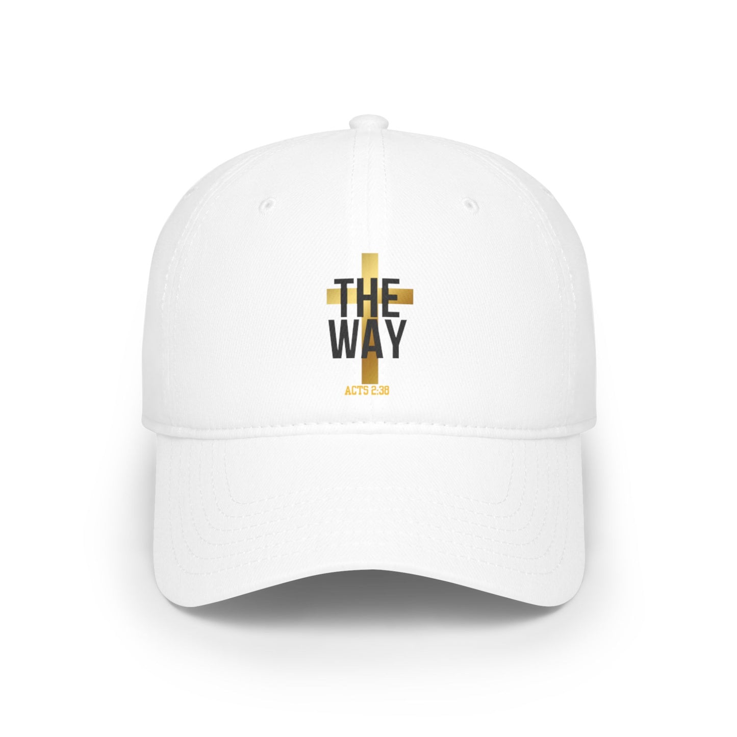 Inspiring Faith Red Baseball Cap - "The Way"