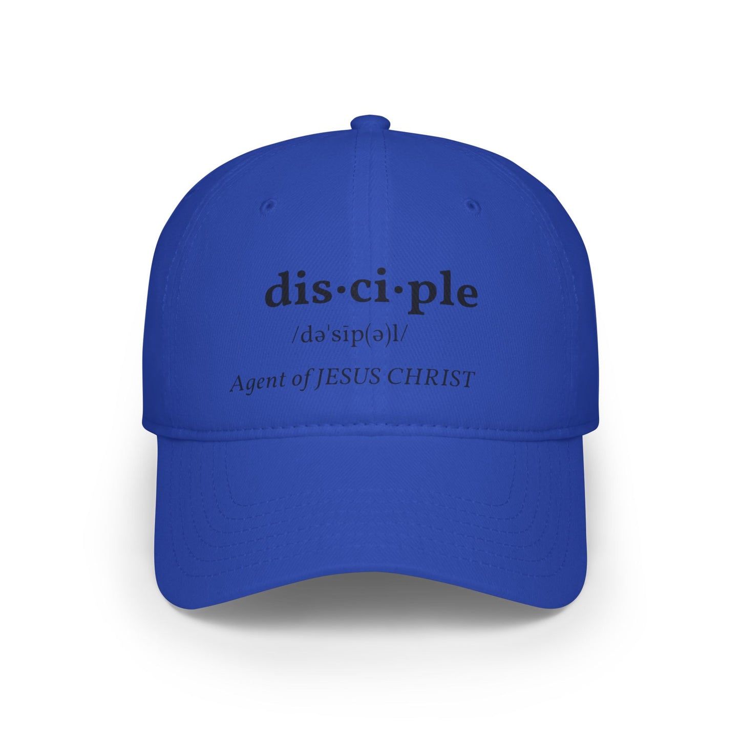 Red Disciple Baseball Cap – Faith-Inspired Hat for Believers