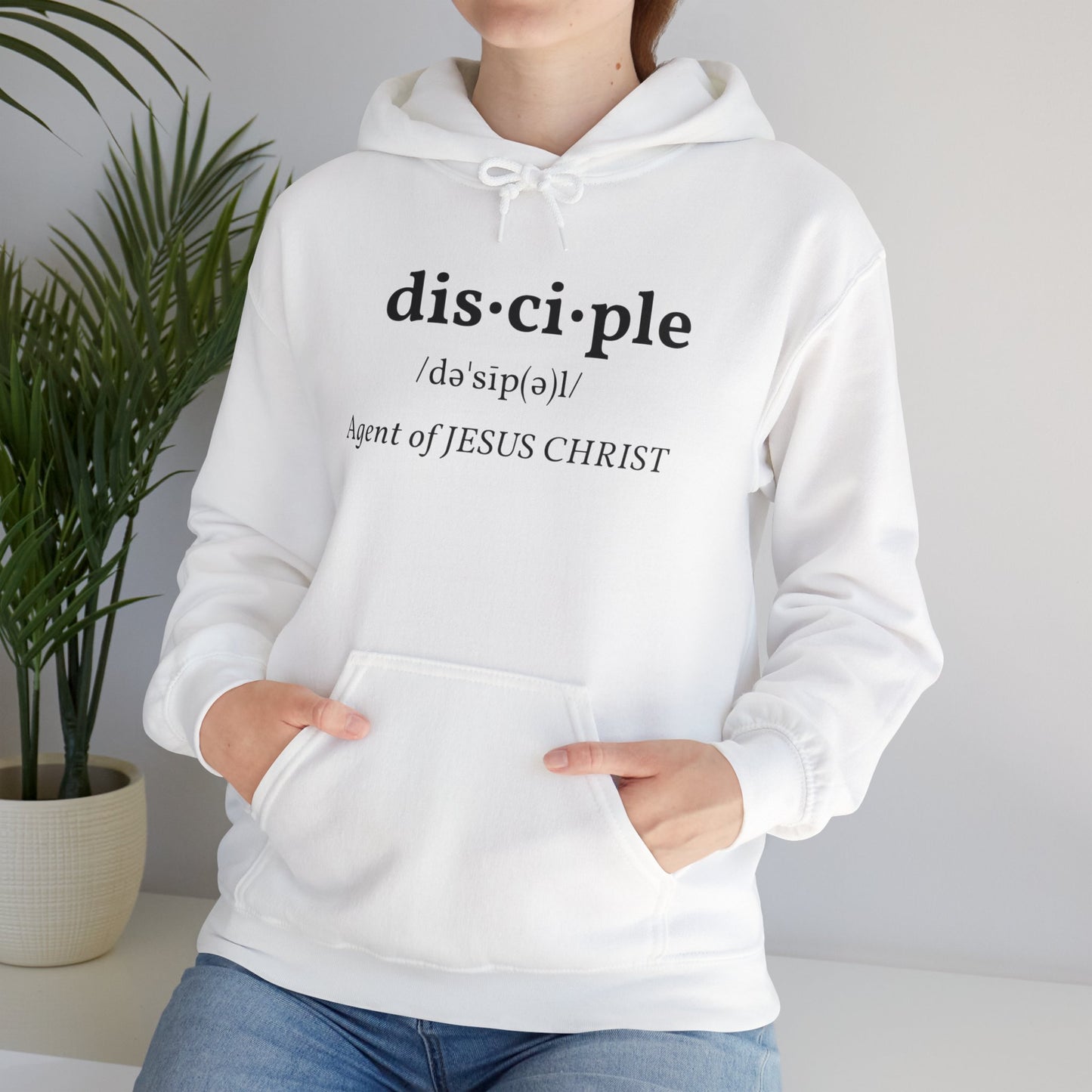 Unisex Heavy Blend™ Hooded Sweatshirt - "Disciple" Agent of Jesus Christ