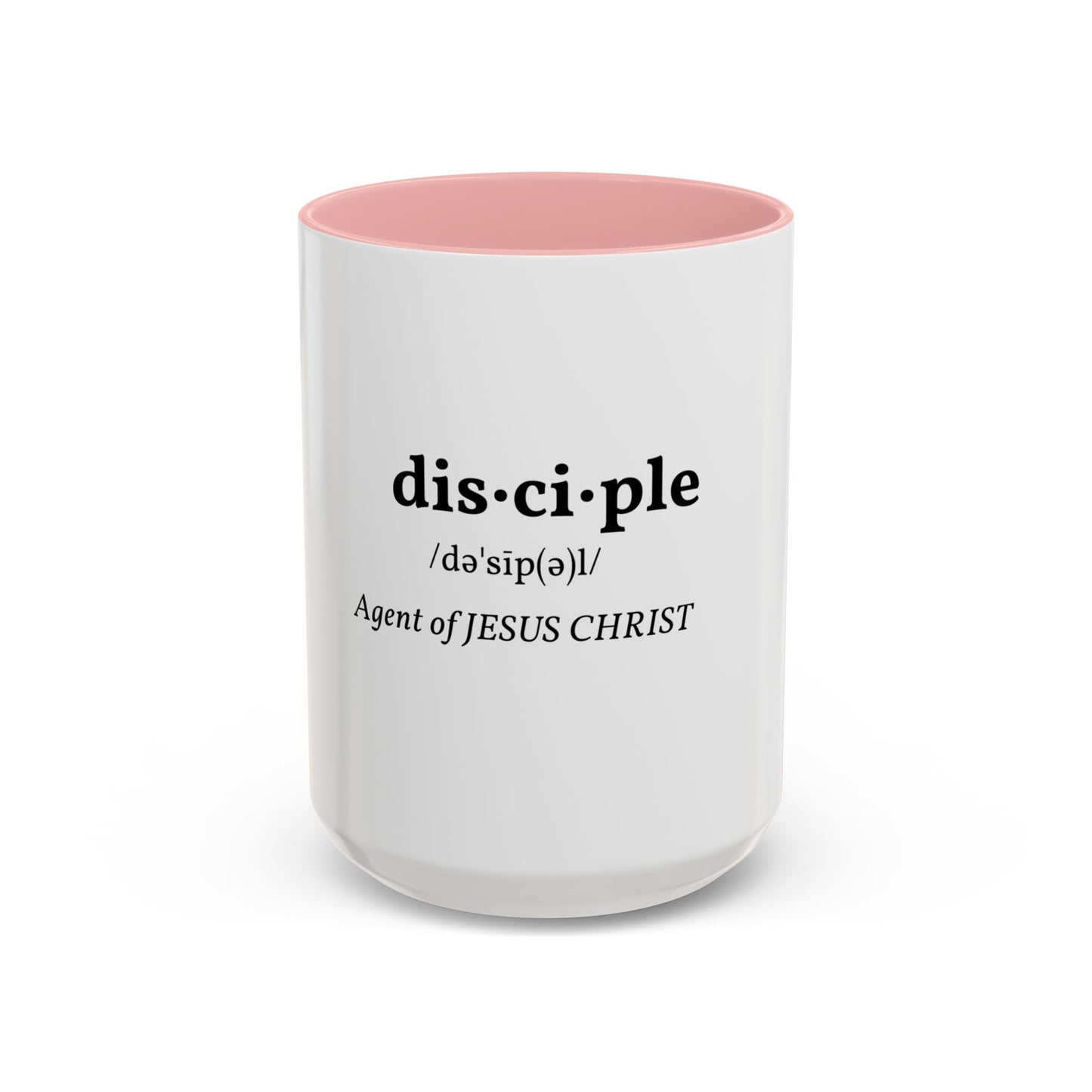 Disciple Coffee Mug - Agent of Jesus Christ - Inspirational Ceramic Mug for Faith and Encouragement