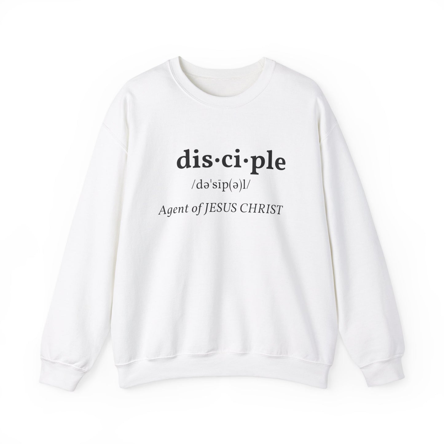 Christian Disciple Sweatshirt - Unisex Heavy Blend Crewneck