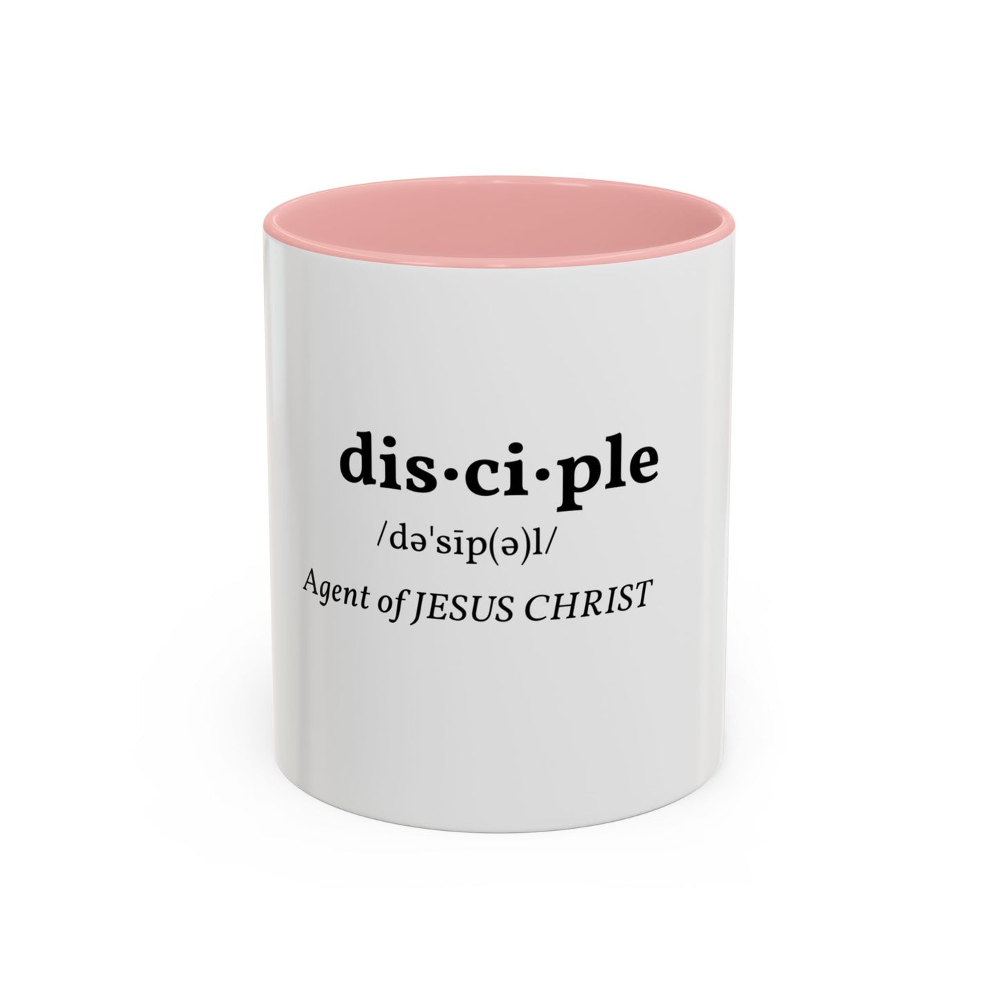 Disciple Coffee Mug - Agent of Jesus Christ - Inspirational Ceramic Mug for Faith and Encouragement