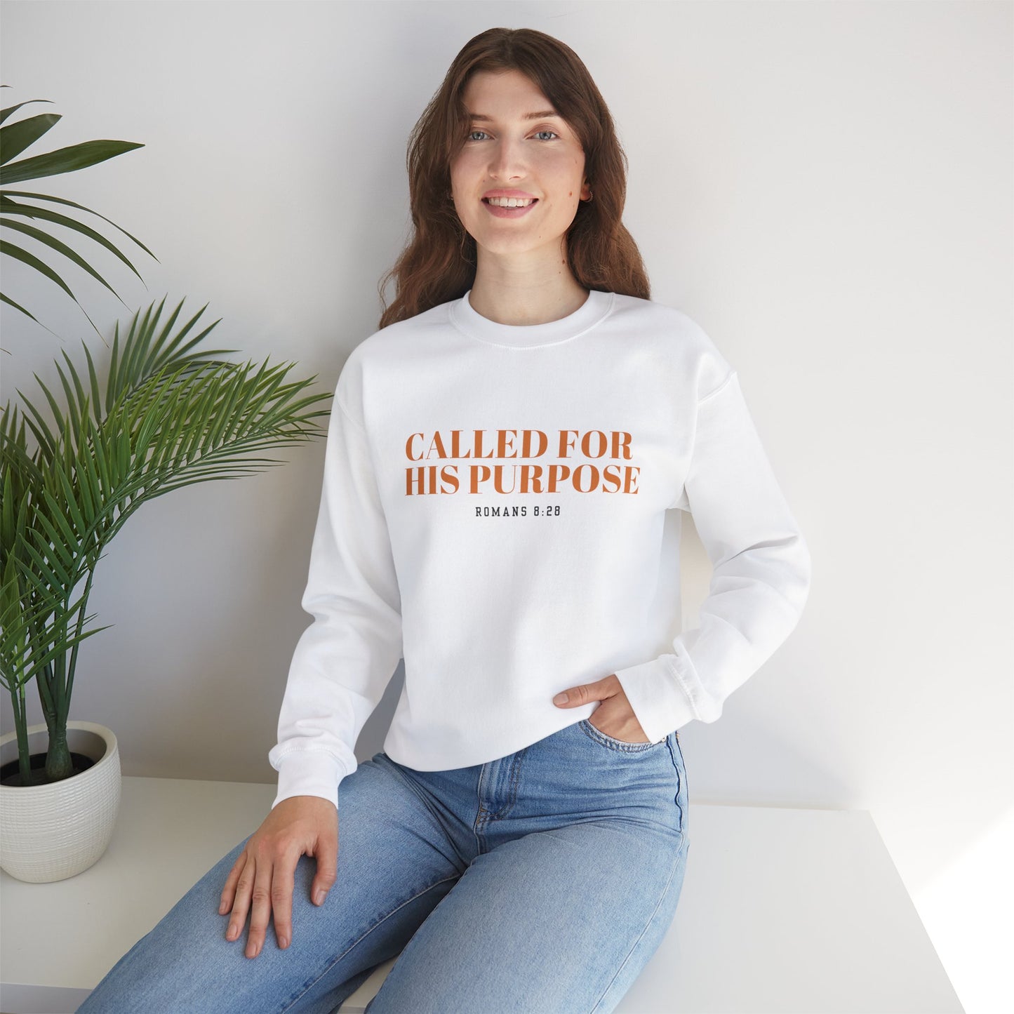 Called for His Purpose Sweatshirt - Unisex Heavy Blend™ Crewneck