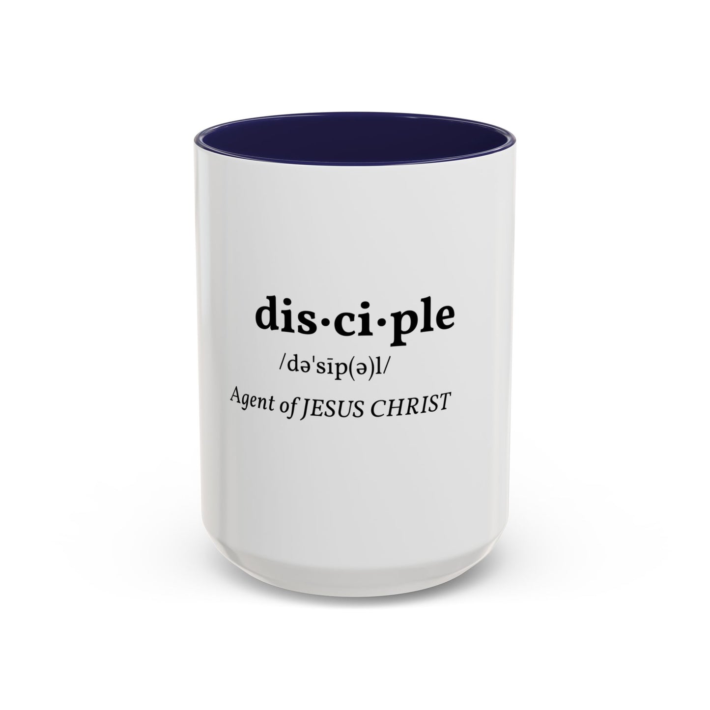 Disciple Coffee Mug - Agent of Jesus Christ - Inspirational Ceramic Mug for Faith and Encouragement