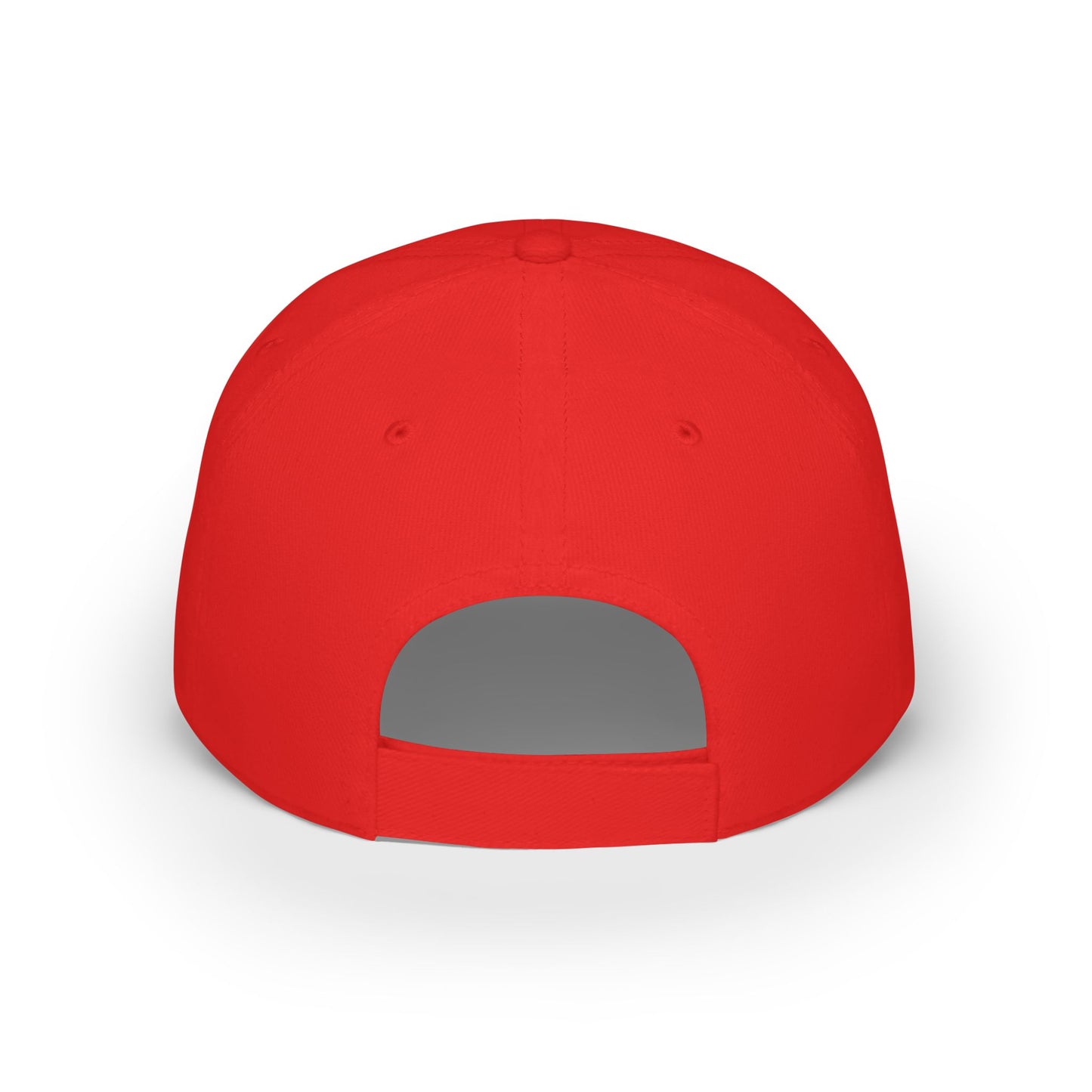 Born of Water & Spirit Low Profile Baseball Cap - Stylish Red Cap for Everyday Wear