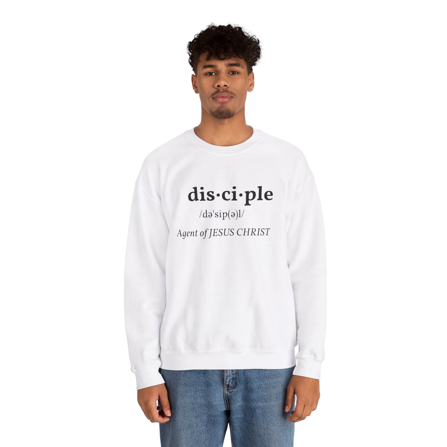 Christian Disciple Sweatshirt - Unisex Heavy Blend Crewneck