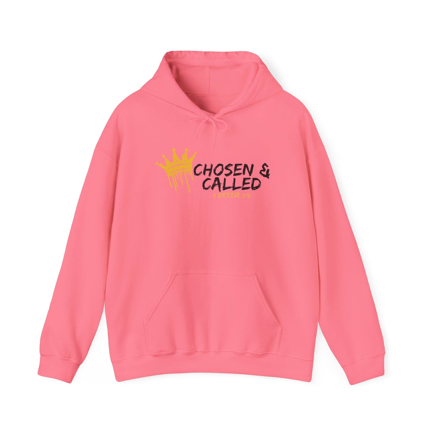 Chosen & Called Unisex Hooded Sweatshirt - Christian Apparel with Crown Design