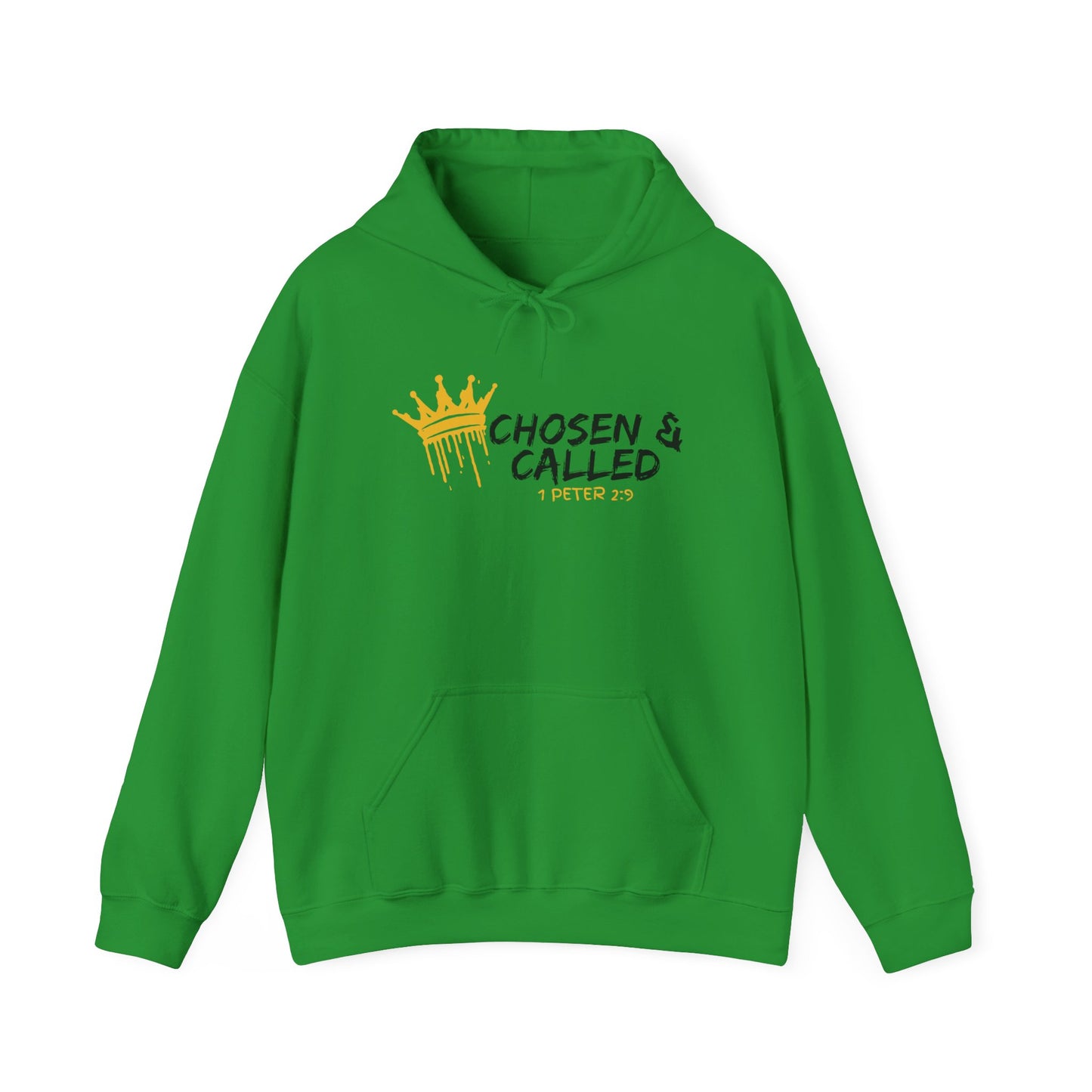 Chosen & Called Unisex Hooded Sweatshirt - Christian Apparel with Crown Design