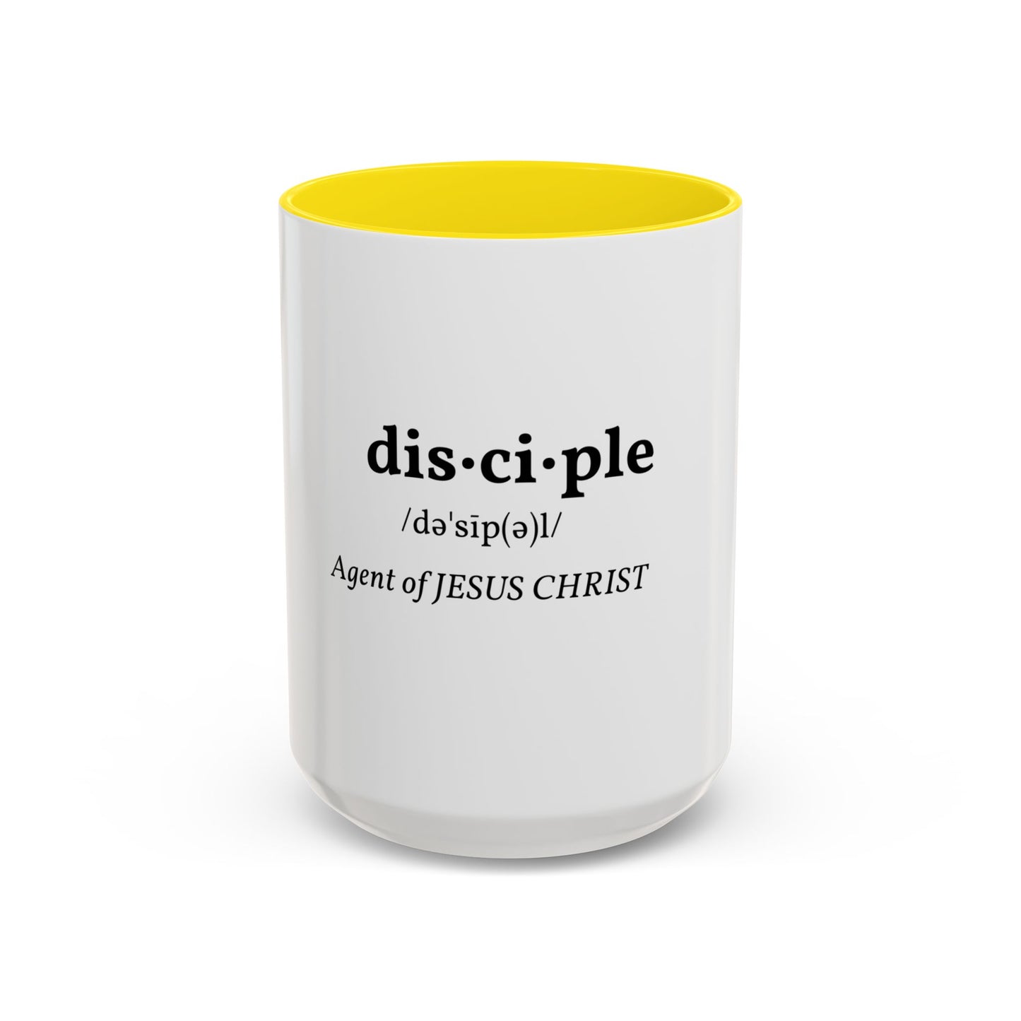 Disciple Coffee Mug - Agent of Jesus Christ - Inspirational Ceramic Mug for Faith and Encouragement