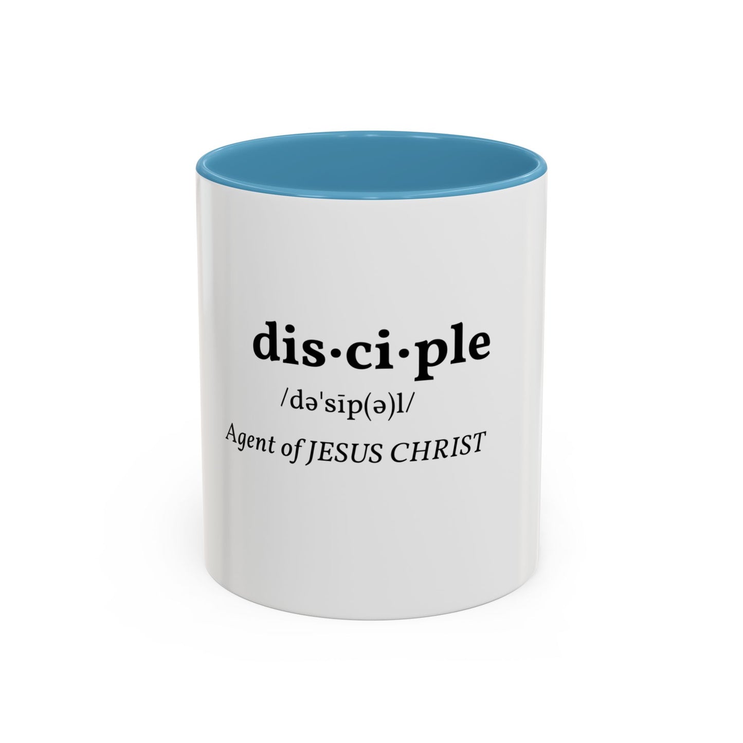 Disciple Coffee Mug - Agent of Jesus Christ - Inspirational Ceramic Mug for Faith and Encouragement